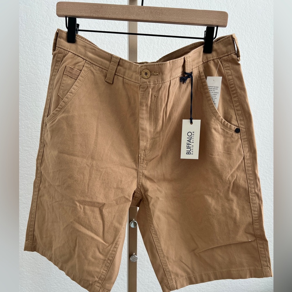 Buffalo David Bitton Men’s Flat Front Shorts